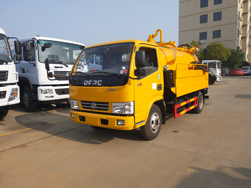 多利卡5方清洗吸污車吸污-小型吸污車 多利卡5方清洗吸污車吸污-小型吸污車