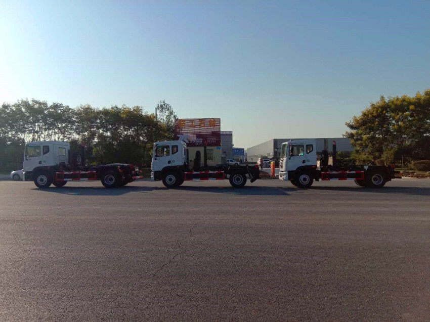 東風D9車廂可卸式垃圾車 東風D9車廂可卸式垃圾車