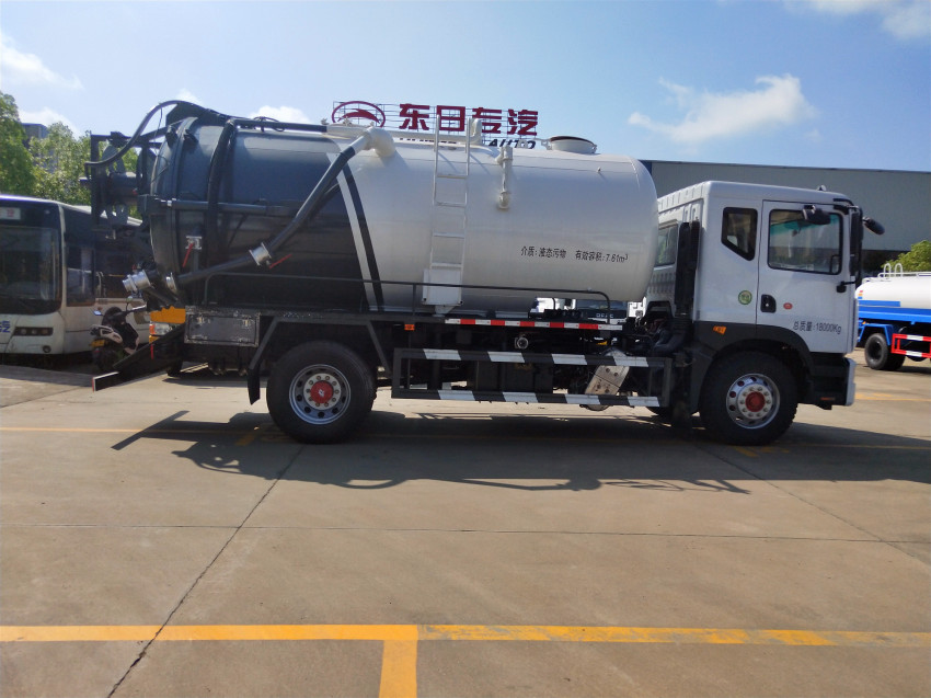 國六東風D9清洗10方吸污車-8噸吸污車 國六東風D9清洗10方吸污車-8噸吸污車