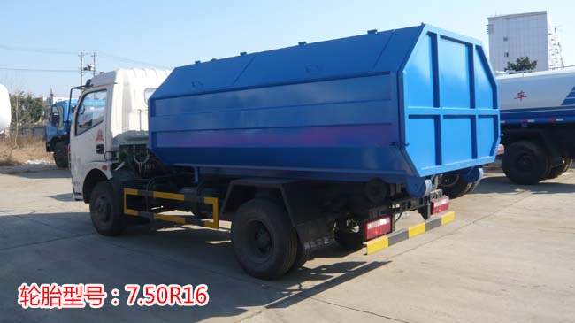 東風7方多利卡勾臂式垃圾車-7方勾臂式垃圾車 東風7方多利卡勾臂式垃圾車-7方勾臂式垃圾車