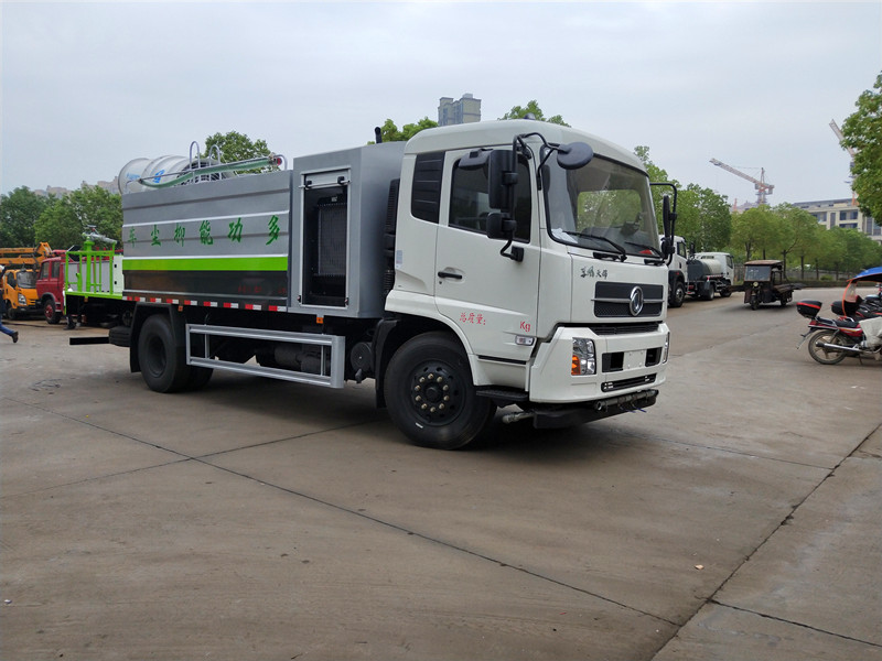 多功能灑水車,抑塵車前置噴頭可沖洗路面垃圾泥塵 多功能灑水車,抑塵車前置噴頭可沖洗路面垃圾泥塵