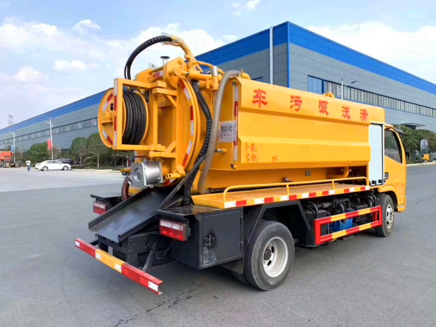 國六5方吸污車-東風5噸清洗吸污車 國六5方吸污車-東風5噸清洗吸污車