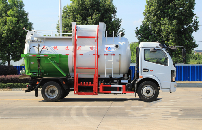 國六東風D7款方罐7方餐廚垃圾車-7方餐廚垃圾車廠家報價 國六東風D7款方罐7方餐廚垃圾車-7方餐廚垃圾車廠家報價