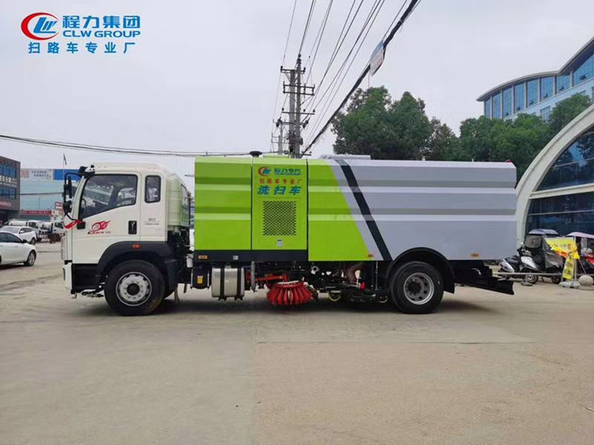 程力威牌重汽洗掃車-程力重汽洗掃車 程力威牌重汽洗掃車-程力重汽洗掃車