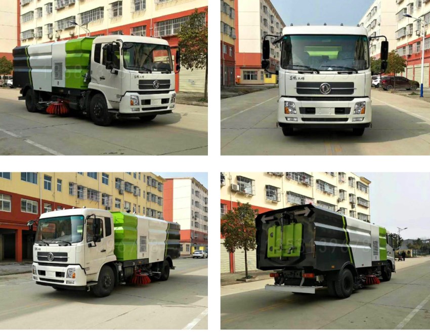 東風天錦干濕兩用掃路車-清掃車-湖北程力清掃車廠家直銷 東風天錦干濕兩用掃路車-清掃車-湖北程力清掃車廠家直銷