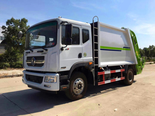 國六東風天錦壓縮垃圾車_多功能12方壓縮垃圾車_小區物業密封壓縮垃圾車 國六東風天錦壓縮垃圾車_多功能12方壓縮垃圾車_小區物業密封壓縮垃圾車