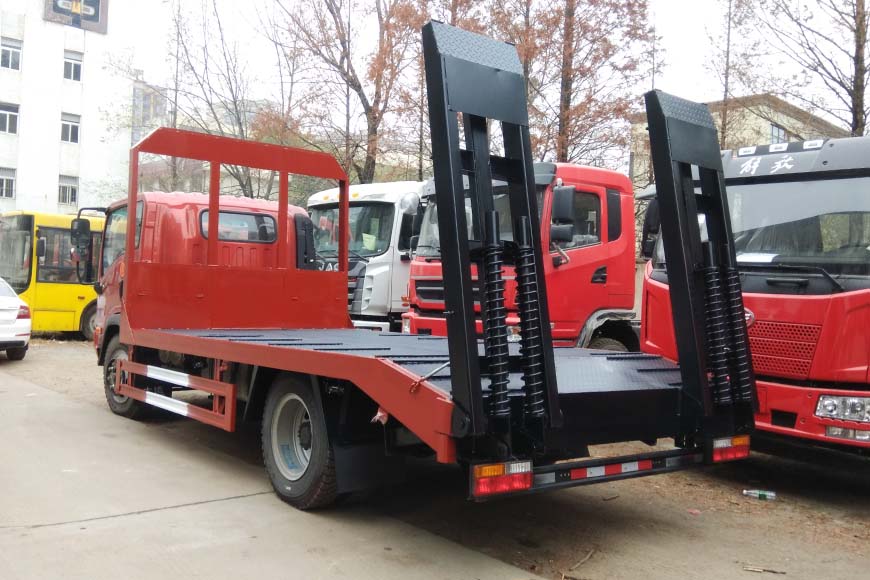 平板車-挖機平板運輸車-挖機平板運輸車廠家價格報價