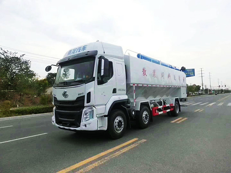 柳汽乘龍單橋散裝飼料運輸車-散裝飼料運輸生產廠家-湖北程力 柳汽乘龍單橋散裝飼料運輸車-散裝飼料運輸生產廠家-湖北程力