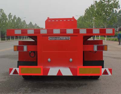 五岳牌TAZ9404TPBD型平板運輸半掛車 五岳牌TAZ9404TPBD型平板運輸半掛車