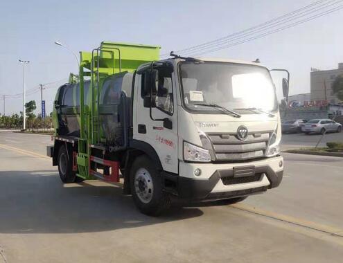 程力威牌CLW5121TCA6CF型餐廚垃圾車 程力威牌CLW5121TCA6CF型餐廚垃圾車