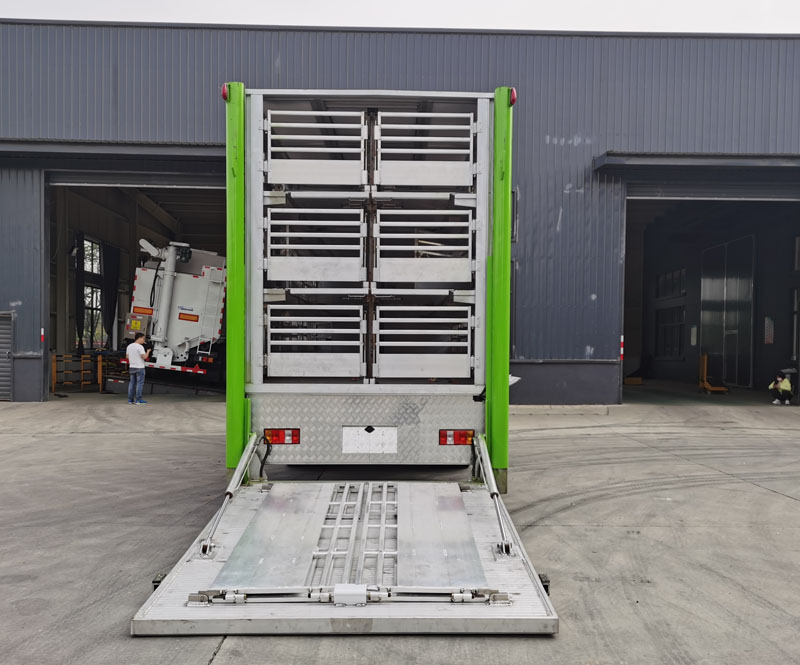 程力牌CL5180CCQ6ZK型畜禽運輸車 程力牌CL5180CCQ6ZK型畜禽運輸車