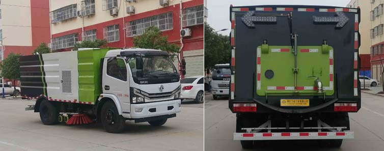 中汽力威牌HLW5120TXS6EQ型洗掃車 中汽力威牌HLW5120TXS6EQ型洗掃車