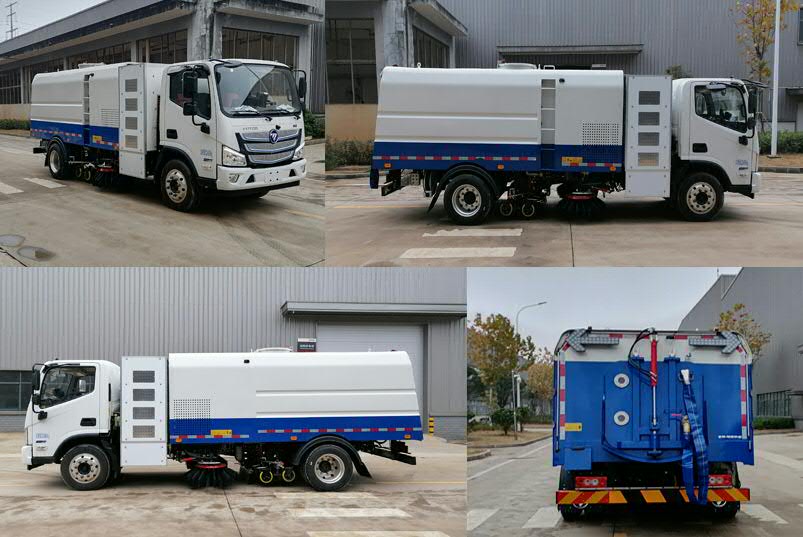 福田牌BJ5122TXSEV-H1型純電動洗掃車 福田牌BJ5122TXSEV-H1型純電動洗掃車