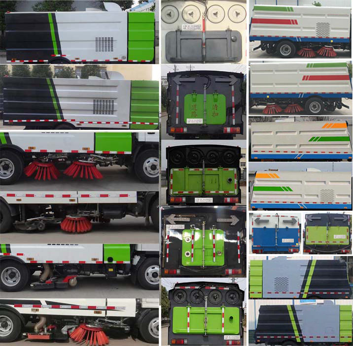 華通牌HCQ5075TSLEQ6型掃路車 華通牌HCQ5075TSLEQ6型掃路車