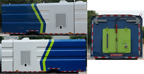 中潔牌XZL5120TXS6型洗掃車 中潔牌XZL5120TXS6型洗掃車