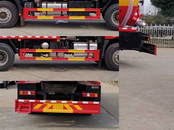 神狐牌HLQ5250GQWS6型清洗吸污車 神狐牌HLQ5250GQWS6型清洗吸污車