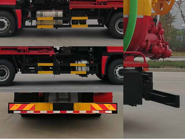 楚勝牌CSC5250GQWW6型清洗吸污車 楚勝牌CSC5250GQWW6型清洗吸污車