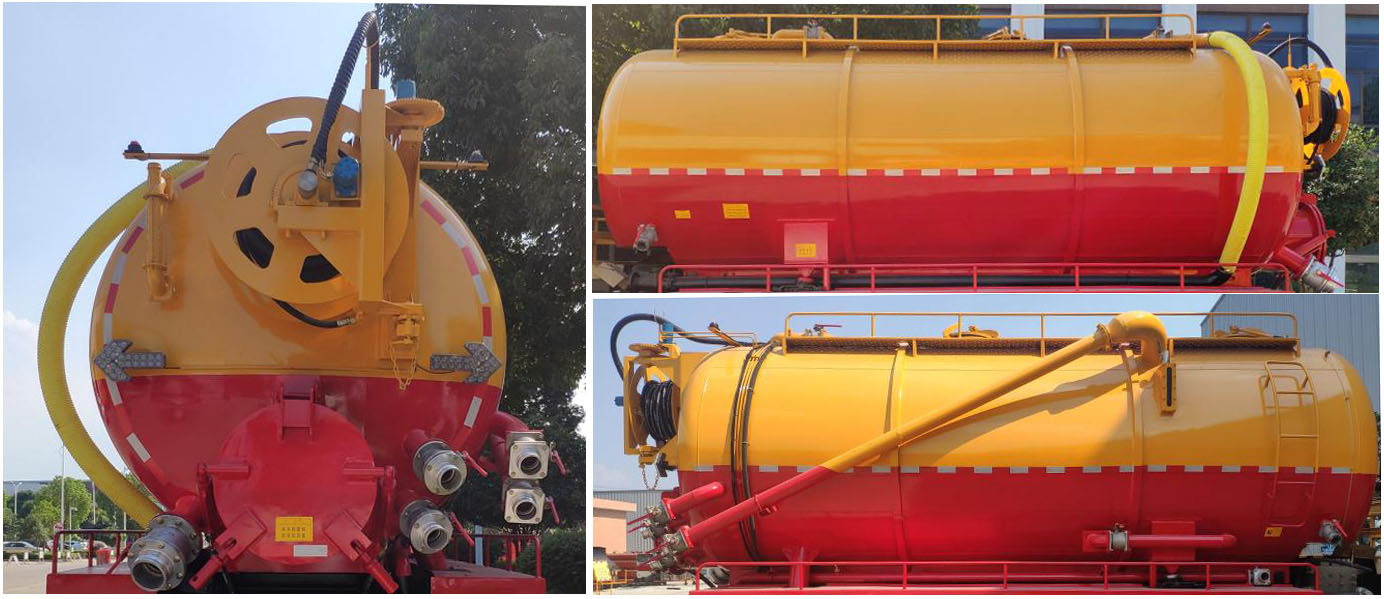 楚勝牌CSC5250GQWW6型清洗吸污車 楚勝牌CSC5250GQWW6型清洗吸污車