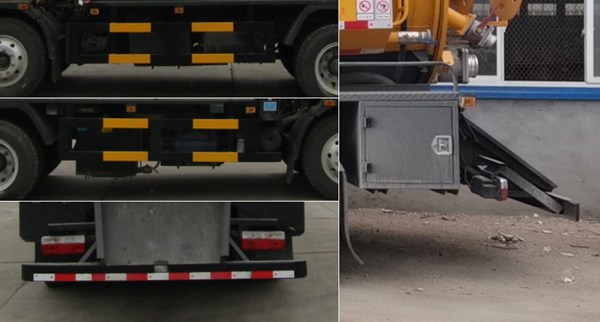 中汽力威牌HLW5122GQWEQ6型清洗吸污車 中汽力威牌HLW5122GQWEQ6型清洗吸污車