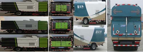 程力威牌CLW5120TXC6SL型吸塵車 程力威牌CLW5120TXC6SL型吸塵車