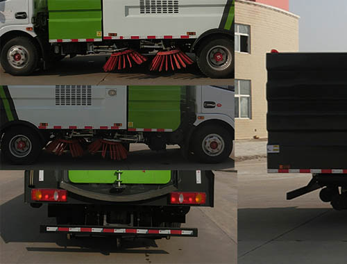 虹宇牌HYS5121TSLE6型掃路車 虹宇牌HYS5121TSLE6型掃路車