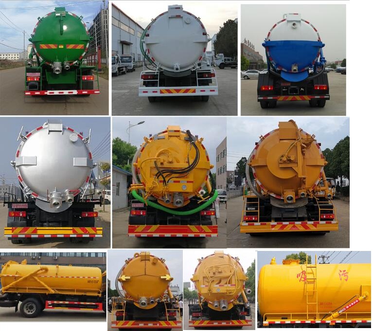 東風牌DFZ5180GXWSZ6D型吸污車 東風牌DFZ5180GXWSZ6D型吸污車