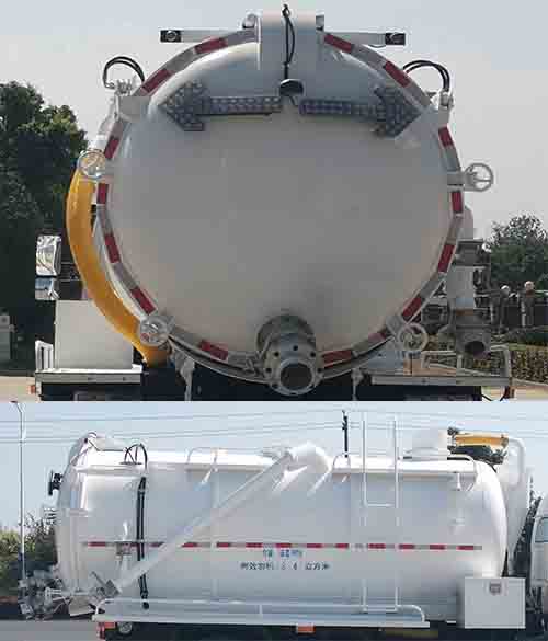 華威馳樂牌SGZ5140GXWEQ6型吸污車 華威馳樂牌SGZ5140GXWEQ6型吸污車