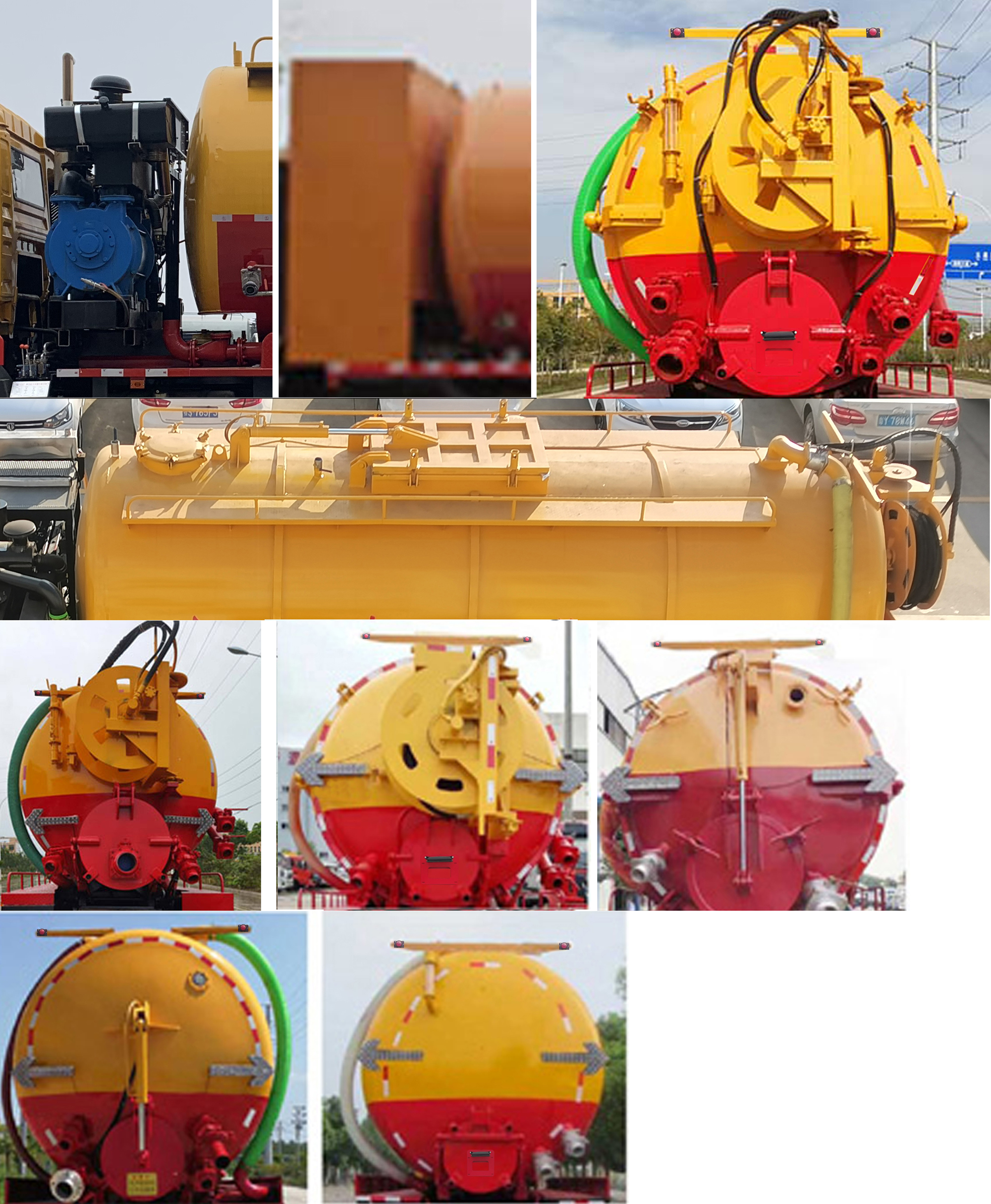 瑞力星牌RLQ5319GQWS6型清洗吸污車 瑞力星牌RLQ5319GQWS6型清洗吸污車