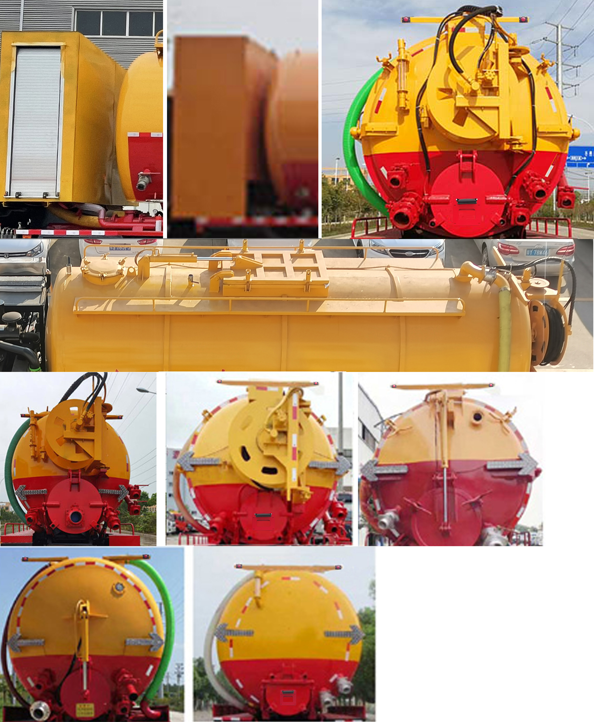 瑞力星牌RLQ5259GQWS6型清洗吸污車 瑞力星牌RLQ5259GQWS6型清洗吸污車