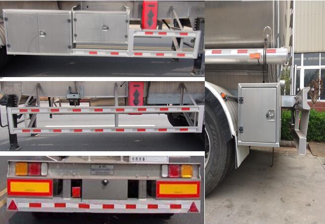 龍星匯牌HLV9400GYYD型鋁合金運油半掛車 龍星匯牌HLV9400GYYD型鋁合金運油半掛車