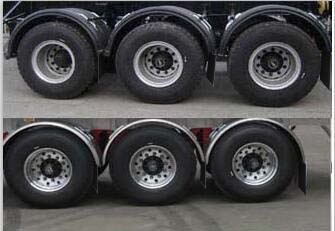 龍星匯牌HLV9401GYYA型鋁合金運油半掛車 龍星匯牌HLV9401GYYA型鋁合金運油半掛車