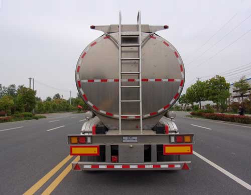 龍星匯牌HLV9400GSY型鋁合金食用油運輸半掛車 龍星匯牌HLV9400GSY型鋁合金食用油運輸半掛車
