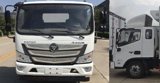 多士星牌JHW5040XLCB6型冷藏車 多士星牌JHW5040XLCB6型冷藏車