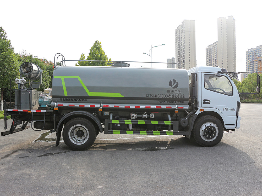 東風福瑞卡霧炮9方灑水車-東風9方灑水車價格報價-湖北盈通 東風福瑞卡霧炮9方灑水車-東風9方灑水車價格報價-湖北盈通