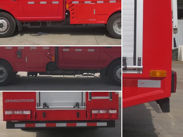 江特牌JDF5040GXFSG10/E6型水罐消防車 江特牌JDF5040GXFSG10/E6型水罐消防車