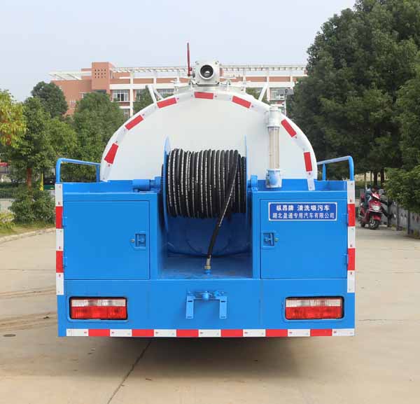 東風(fēng)福瑞卡5方清洗吸污車(chē)-5方高壓管道搜通車(chē)-湖北盈通 東風(fēng)福瑞卡5方清洗吸污車(chē)-5方高壓管道搜通車(chē)-湖北盈通