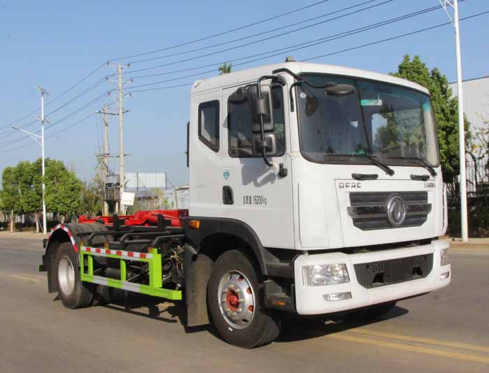東風(fēng)D9勾臂垃圾車-縱昂牌CLT5160ZXXEQ6型車廂可卸式垃圾車廠家規(guī)格型號-湖北盈通 東風(fēng)D9勾臂垃圾車-縱昂牌CLT5160ZXXEQ6型車廂可卸式垃圾車廠家規(guī)格型號-湖北盈通