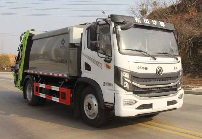 東風(fēng)華神8方壓縮垃圾車-縱昂牌CLT5121ZYSEQ6型壓縮式垃圾車價格-湖北盈通 東風(fēng)華神8方壓縮垃圾車-縱昂牌CLT5121ZYSEQ6型壓縮式垃圾車價格-湖北盈通
