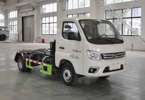 福田3方勾臂垃圾車-縱昂牌CLT5031ZXXBJ6型車廂可卸式垃圾車價格配置-湖北盈通 福田3方勾臂垃圾車-縱昂牌CLT5031ZXXBJ6型車廂可卸式垃圾車價格配置-湖北盈通