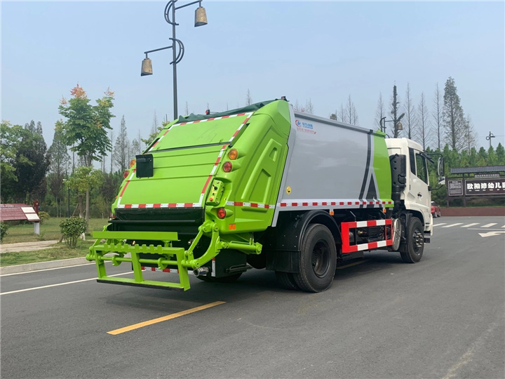 12方后裝壓縮式垃圾車(chē)