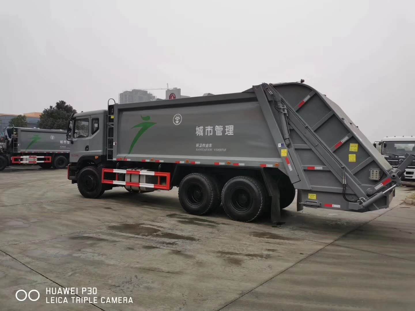 壓縮垃圾車圖片 壓縮垃圾車圖片